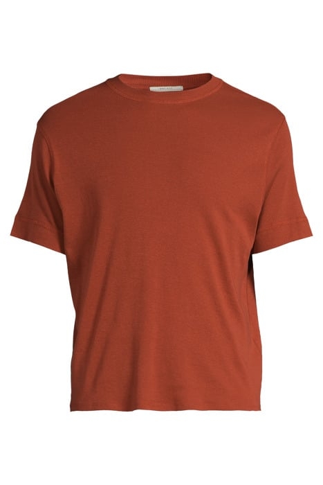RUST COTTON ROUND NECK T-SHIRT RUSTY 3