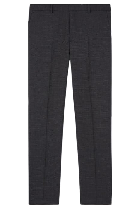 FIT SUIT TROUSERS BLACK GREY 1