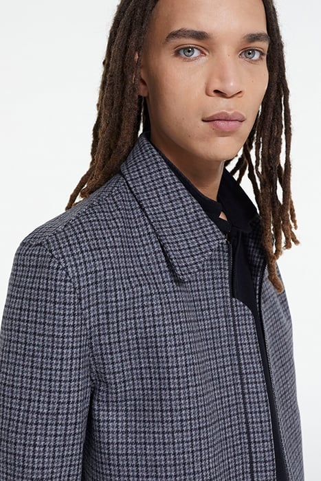 ZIPE JACKET WITH BACK POCKETS GREY BLACK 6