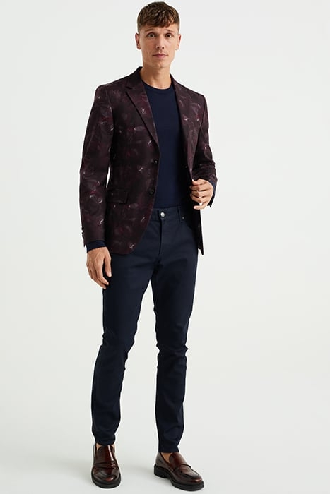 BLAZER BURGUNDY RED 5