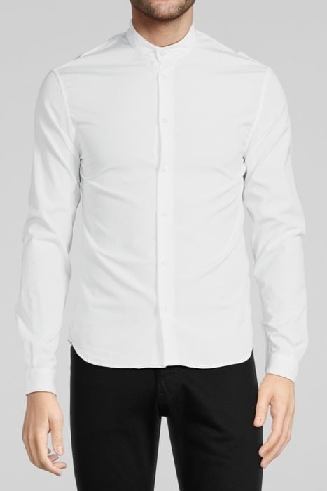 WHITE SLIM D SHIRT WHITE 1