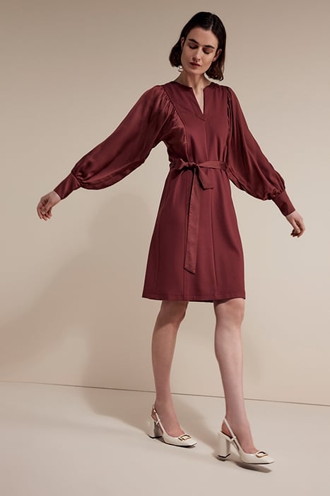 DRESS PUNTO MILANO PURPLE 1