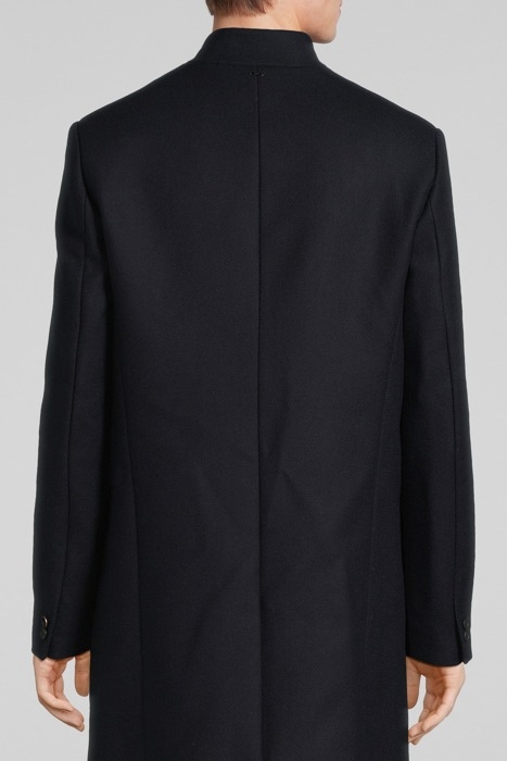 NAVY UPCYCLED STRAIGHT COAT NAVY 2