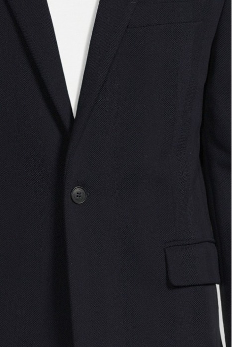 NAVY TEXTURED KNIT JACKET NAVY 4