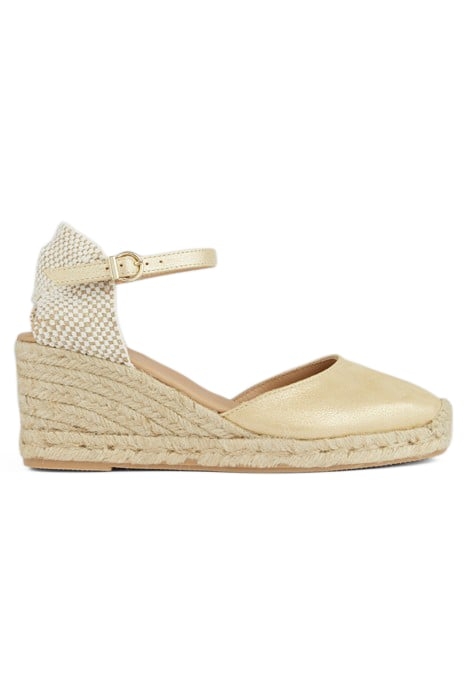 CS MARISSA BUCKLE ESPADRI GOLD 1
