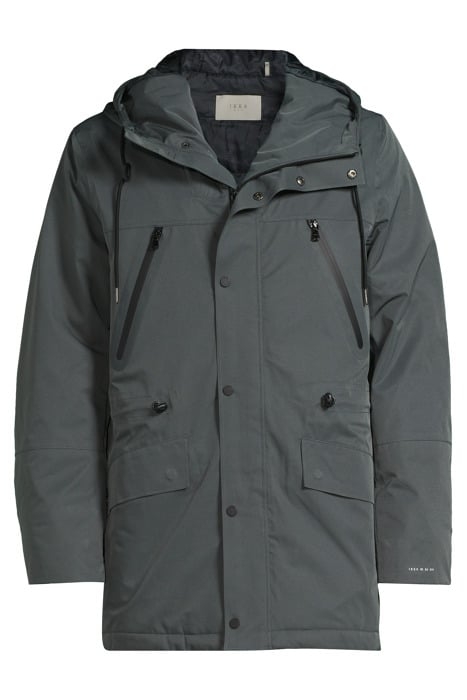 TARMAC GREY WATERPROOF MULTIPOCKET PARKA BITUMEN 3