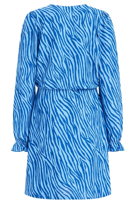 DRESS MID LENGTH BLUE 3