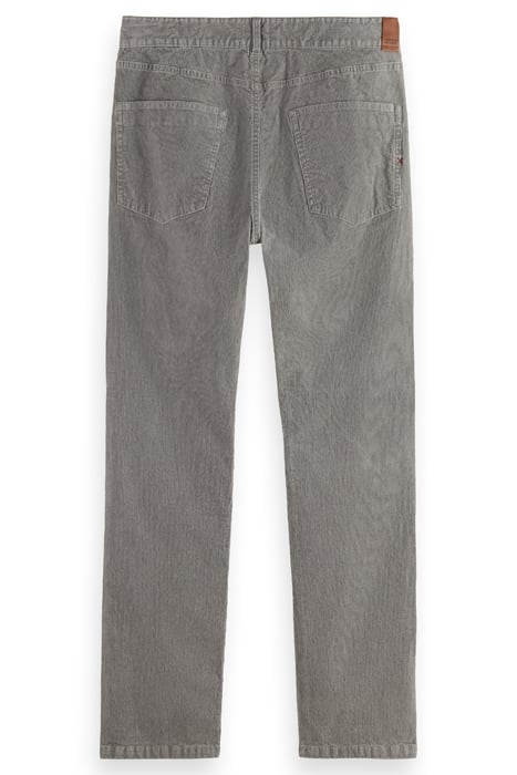 RALSTON - REGULAR SLIM-FIT WASHED CORDUROY PANTS SEAL GREY 2
