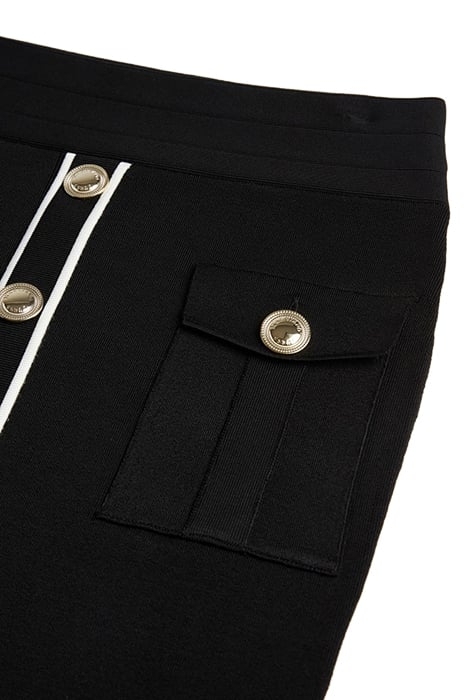 ISA BANDAGE SKIRT JET BLACK 7