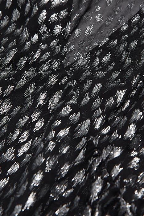 LEOPARD LUREX TOP ANTIC SILVER 2