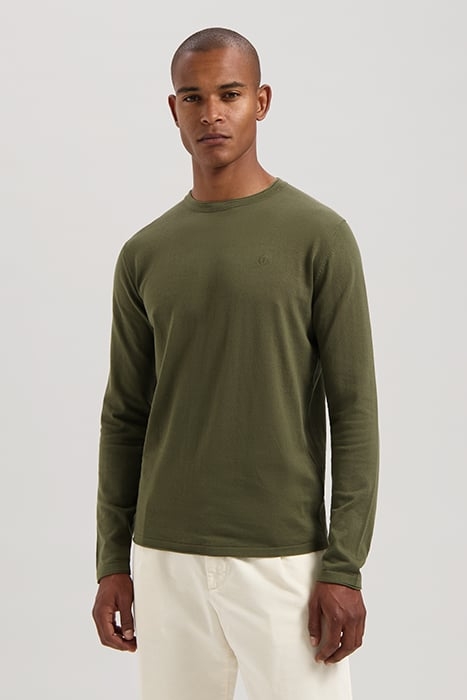 DS_GAGE CREWNECK OLIVE NIGHT OLIVE NIGHT 1