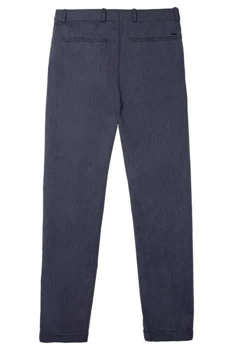 INDIGO DENIM-LOOK SUIT TROUSERS INDIGO 2