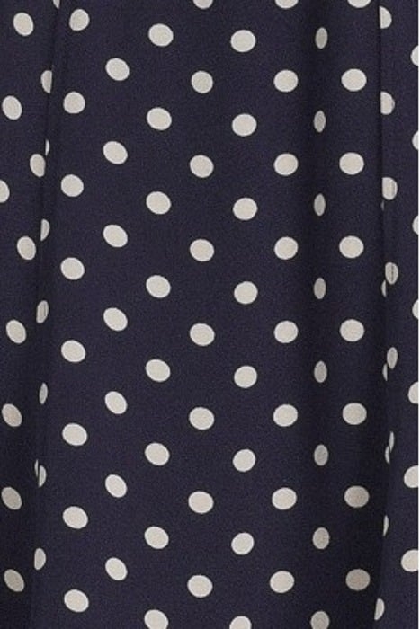 SK MATHILDE POLKA DOT BLUE/CREAM 5