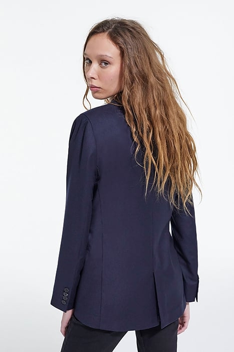 SIMPLE SUIT JACKET NAVY 2