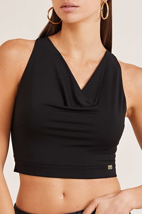 VALIA KNIT TOP JET BLACK 5