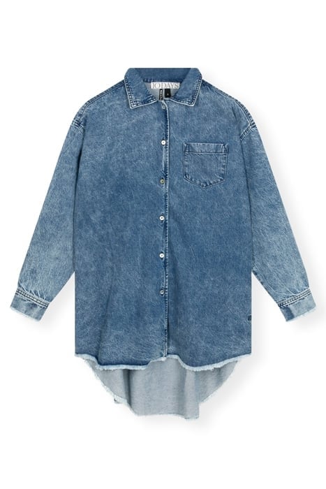 FLOWY DENIM SHIRT 4