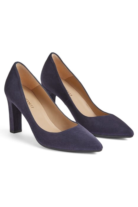 TESS BLOCK HEEL PUMP NAVY 2
