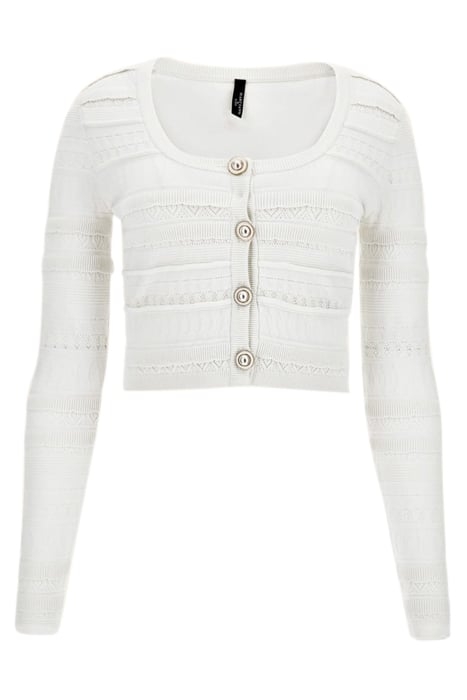 FLIRT CARDIGAN PALE PEARL 4