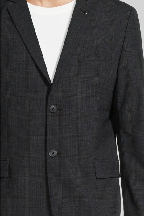 NAVY PRINCE OF WALES CHECK TRAVEL SUIT SUIT JACKET NAVY 4