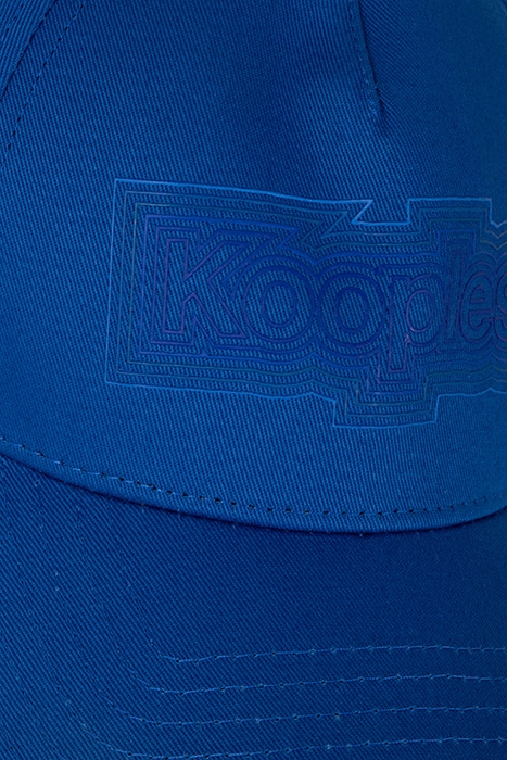 COTTON CAP WITH KOOPLES LOGO BLUE 3