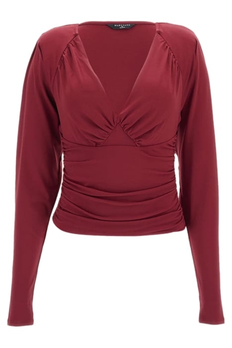 KARLIE TOP PURPLE BLOUSE PETAL 4