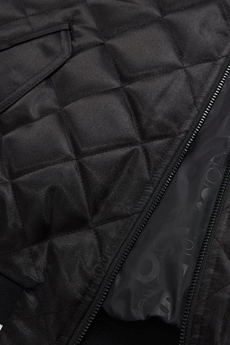 TIGER EMBROIDERED BOMBER BLACK 3