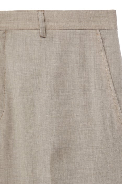 SUIT TROUSERS BEIGE MELANGE 2