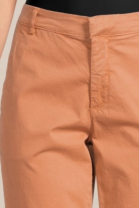 CHINO PANTS PEACHY FINE TWILL RED 4
