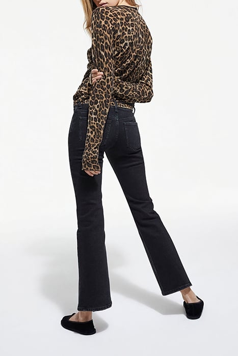 BLACK BLACK BOOTCUT JEANS BLACK WASHED 4