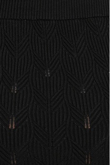ARLET SWEATER SKIRT JET BLACK 5