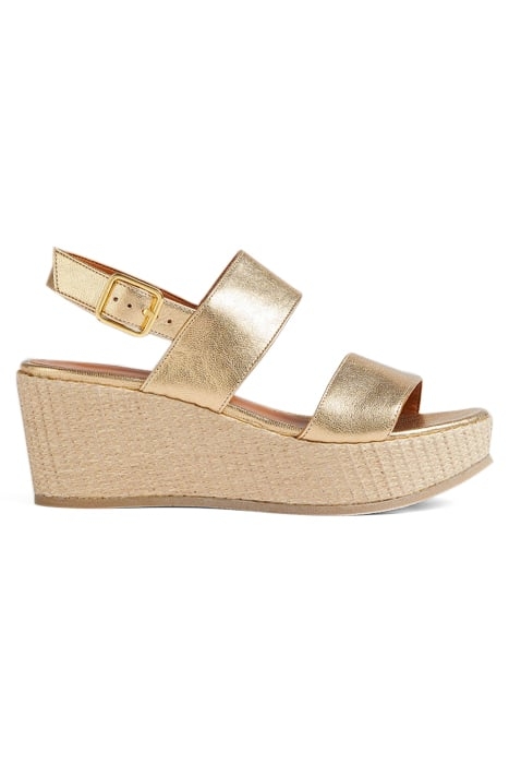 ADRIANA DOUBLE SANDAL SOFT GOLD 1
