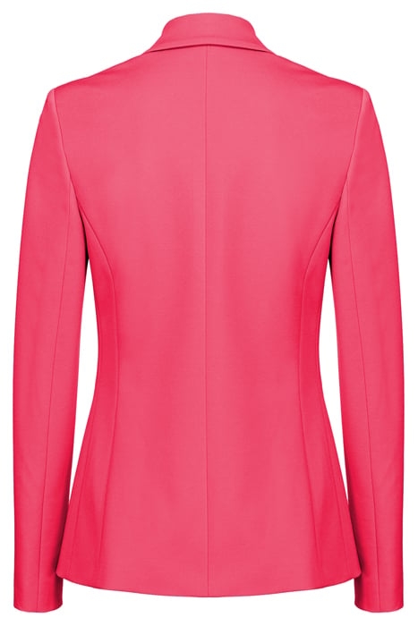 ALEXIA GIACCA PUNTO STOFFA SCUBA CON BOTTONI METALLO RASPBER 5