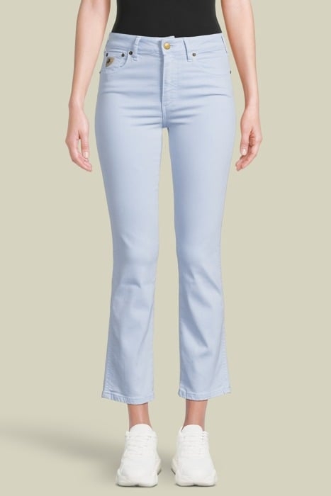 MALENA F 6491 MEGALIA SHOT CHAMBRAY BLUE 1