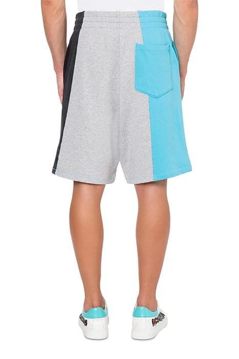 BERMUDA SHORTS IN STONE WASH FLEECE MULTICOLOR 2