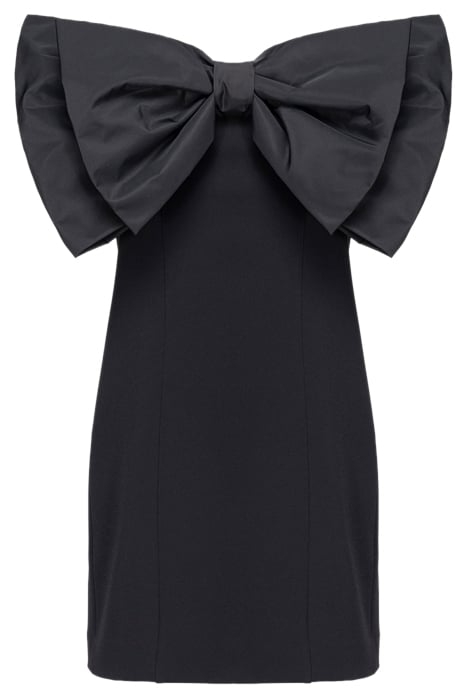 ANTIGUA ABITO CREPE STRETCH + TAFFETA BLACK 1