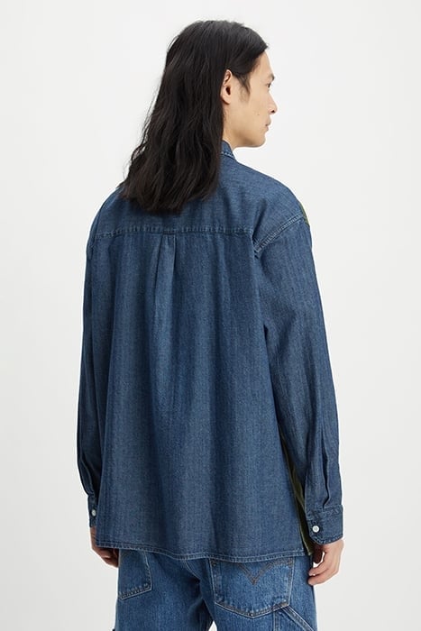 FULTON DENIM JACKET GREEN 2