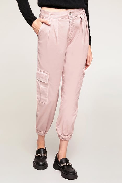 COTTON-BLEND CARGO TROUSERS 1