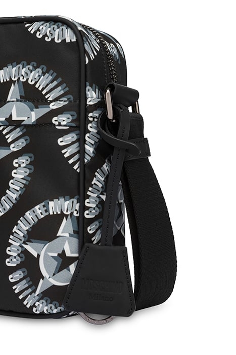 MOSCHINO COUTURE STARS SHOULDER BAG BLACK 4