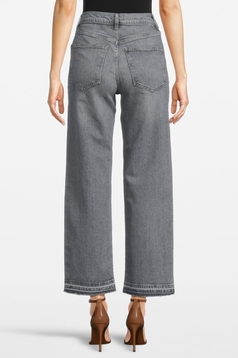 COTTON PANTS RINSED GREY W 2