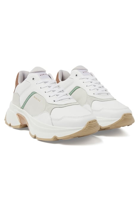 ROSS JADEN (L) WHITE COMBI - COGNAC 2