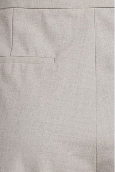 SLIM-STRAIGHT PANT IN GOOD WOOL LIGHT GREY MELANGE 5