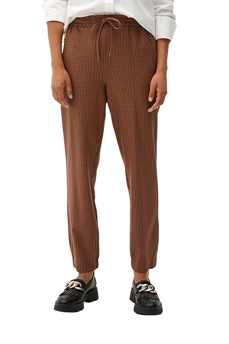 S.OLIVER PANTS BROWN 1