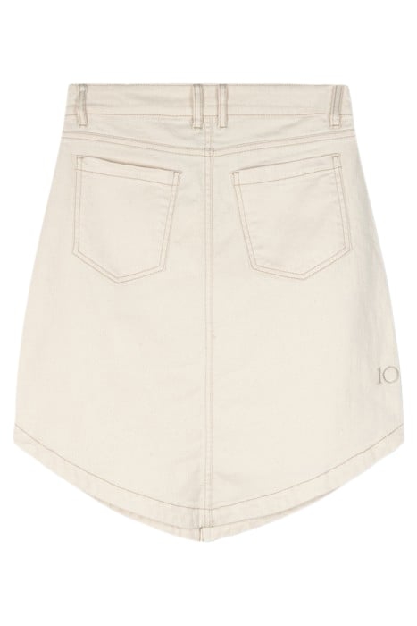 WESTERN MINI SKIRT ECRU 4