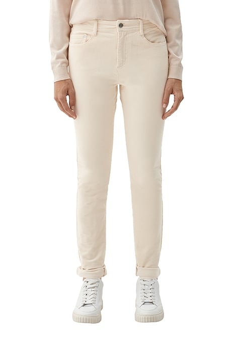 S.OLIVER PANTS BROWN BEIGE 1