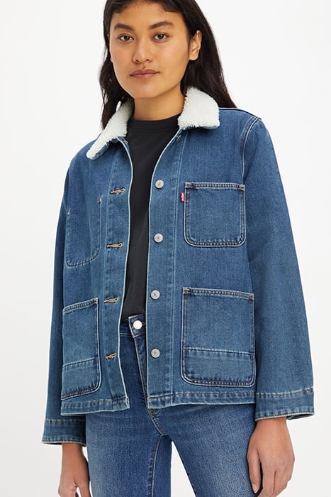 WARM DENIM JACKET BLUE 1