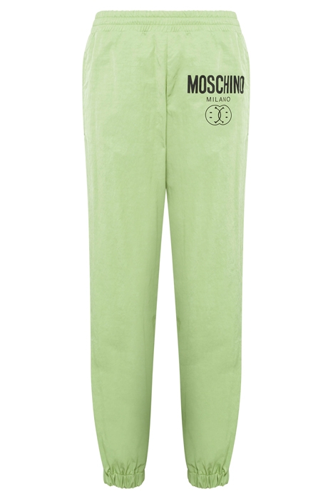 DOUBLE SMILEY® LOGO TECHNICAL NYLON JOGGERS GREEN 3