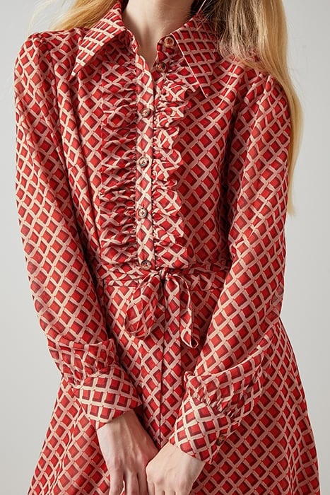 ENSOR SHIRT SHIRT DRESS MULTICOLOR 4