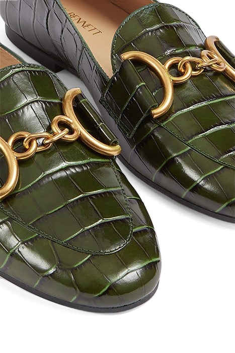 DAPHNE LOAFER DARK GREEN 4