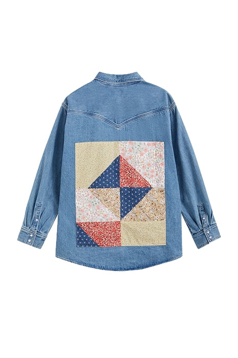 DORSEY BUTTON-DOWN SHIRT BLUE 4