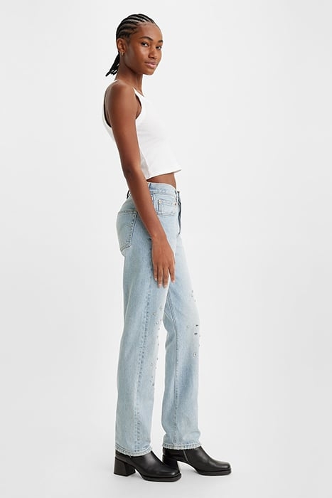 501 STRAIGHT JEANS BLUE 5